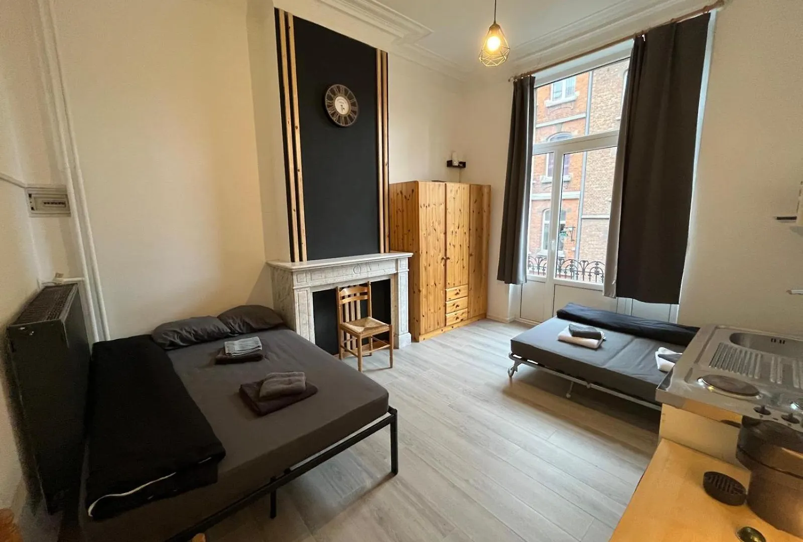 European District Hostel location